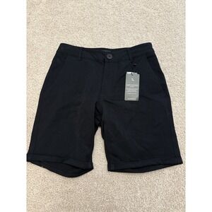New Tailored Athlete Men's Chino Short Shorter Length Size 30 Navy Blue